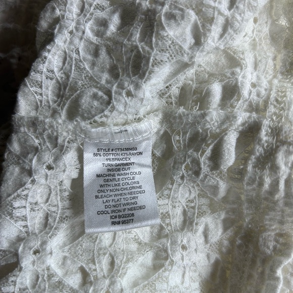 Sanctuary Cream Textured Women's Turtleneck Sweater - Picture 4 of 5